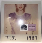 Taylor Swift 1989 RSD Pink Crystal Clear Vinyl US HAND NUMBERED EDITION