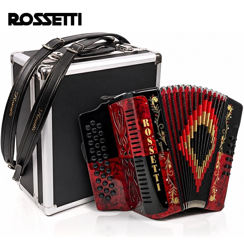 Button Accordion Accordions with 12 Bass Keys and 31 Treble Keys