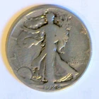 👀1928-S Walking Liberty Half Dollar, 50¢, 90% Silver, Circulated, 💲💰🔥🆗