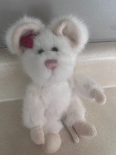 Vintage - Boyd  s Mouse Articulated Plush Stuffed Animal - 1990s The Boyd  s Co