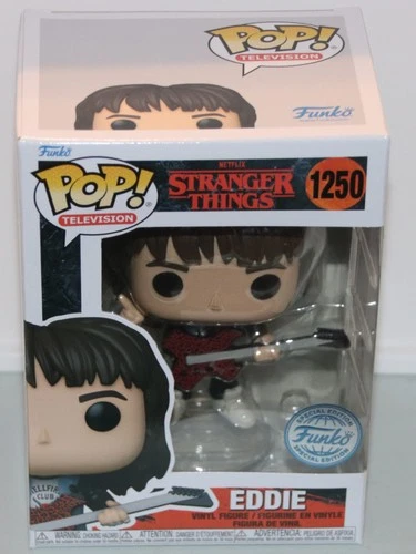 Funko Pop - Stranger Things - Eddie Munson #1250 - Funko Special Edition - NEW