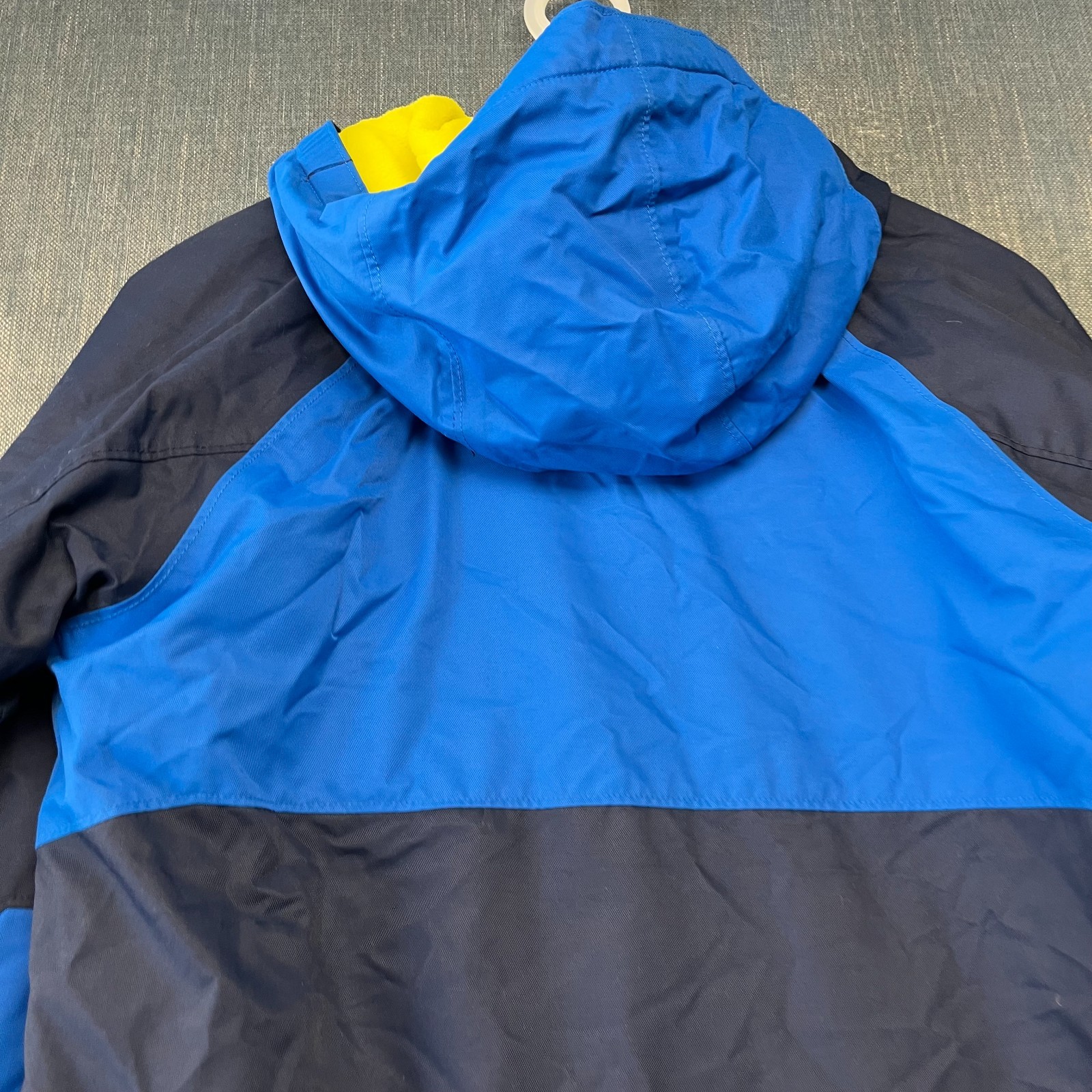 Columbia Omni-Tech Boys Jacket Size L (1416) Blue Waterproof Breathable Hooded thumbnail 4