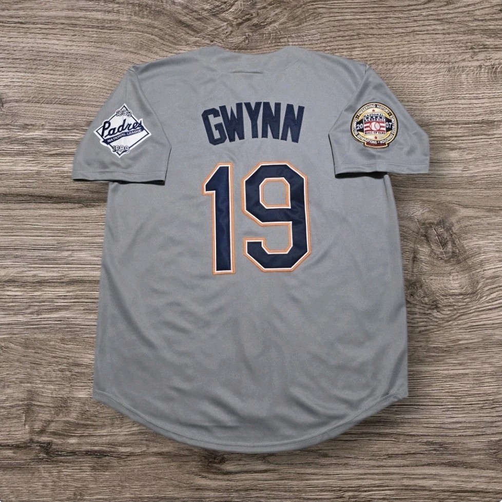 Tony Gwynn San Diego Padres 1999 Alternate Gray Men's Baseball Jersey (M-2XL)