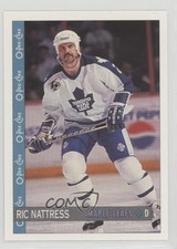 1992-93 O-Pee-Chee Ric Nattress #98 0a4