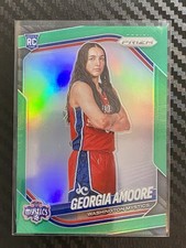 2025 Panini Prizm WNBA Georgia Amoore #103 RC Green Prizm Washington Mystics