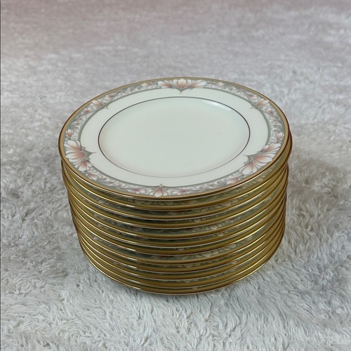 Noritake bone China Barrymore 9737 set of 12 Salad plates 