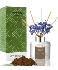 Earth Reed Diffuser Set - 3.38 fl oz (100ml) Essential Oil with 6 Reed Sticks