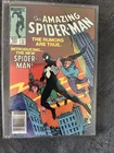 The Amazing Spider-Man #252 Newsstand Variant Marvel Comics May 1984 Black Suit