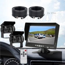 7'' Backup Camera and Monitor Kit System Back Parking Night Vision For Truck RV