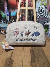 Primark Disney Winnie the Pooh & Friends Sherpa Fleece Borg Makeup Cosmetic Bag