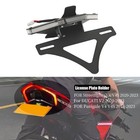 Motorcycle License Plate Holder LED Tail Light For DUCATI Panigale V4 V4S V2