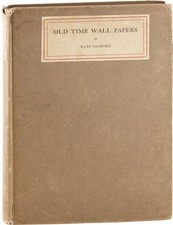 OLD TIME WALL PAPERS: AN ACCOUNT OF PICTORIAL PAPERS- 1905- 1 of 975 copies, VG