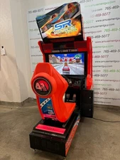 SR Sega Racing Classic by Sega COIN-OP Sit-Down Driving Arcade Video Game