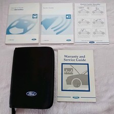 FORD STREETKA HANDBOOK MANUAL PACK + AUDIO + WALLET 2003 - 2007