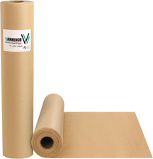 Brown Wrapping/Packing Paper Roll 15" 450" 38' for Moving Boxes Supplies, Art