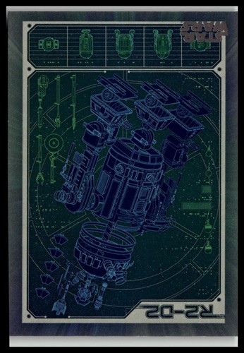 Diagram of a Droid #177 Star Wars 2017 Topps 40th Anniversary card