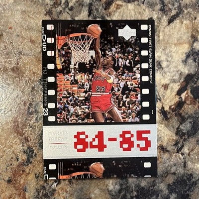Upper Deck 1998 Michael Jordan MJ Timeframe Insert #23 Chicago Bulls NBA 84-85