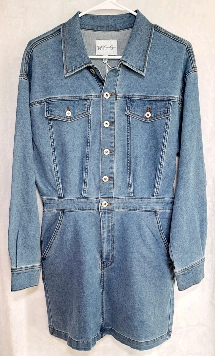 jessica simpson denim dress Jessica Simpson Women's and Women's Plus Denim Dress, Sizes XS-XL