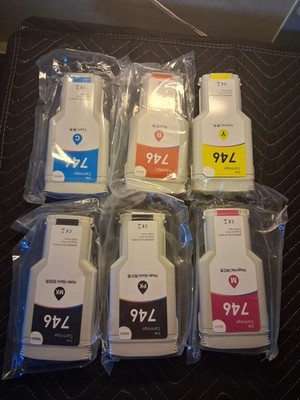 746 Compatible 6x300ML  Ink Cartridge for HP  DesignJet Z9 Z6 Z5600 Printer
