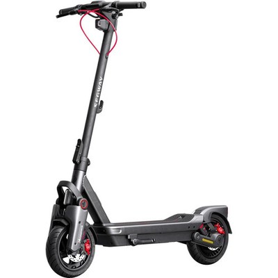 Segway Ninebot MAX G3 D E-Scooter mit Straßenzulassung Schwarz/Silber/Rot