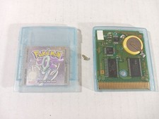 Pokemon Crystal Version Authentic New Battery Game Boy Color EUR Version Pokemon