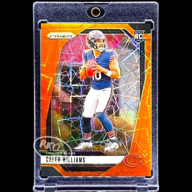 Caleb Williams Rookie RC Orange Prizm Refractor Bears Mint