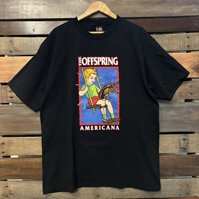 Vintage The Offspring Americana XL Shirt 1998 Giant Tag Punk Blink