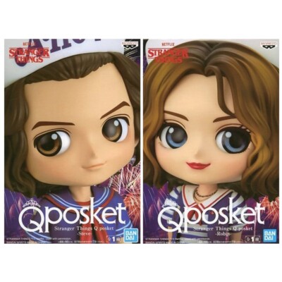 Q posket Stranger Things Steve Robin Set figure NETFLIX BANPRESTO