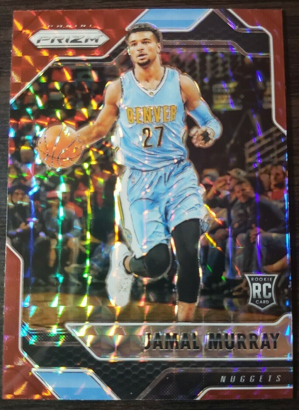 Jamal Murray 2016 Prizm Mosaic #42 Red Price Guide - Sports Card