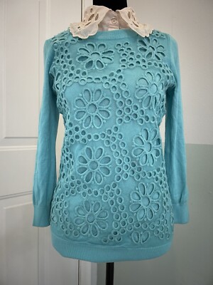 Vero Moda Blue Sweater Size S