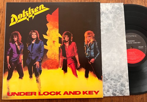 Dokken – Under Lock And Key - Orig 1985 Elektra LP - VG+