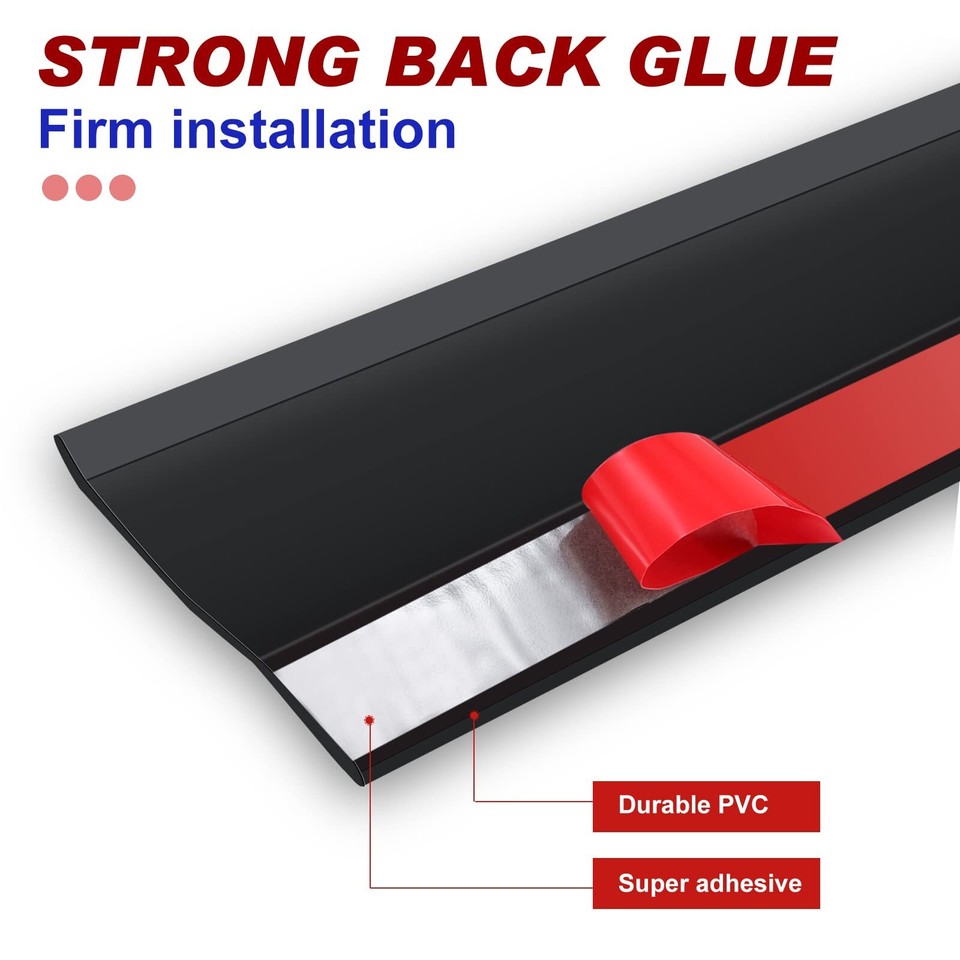 Weatherproofing Garage Door Seals Top and Sides Seal Strip PVC Garage