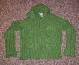 st john's bay zip up sweater