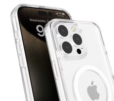 For Apple iPhone 12 13 14 15 16 Pro/Pro Max Clear Case Shockproof MagSafe Cover