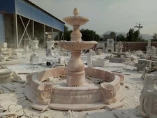 BEAUTIFUL CARVED EUROPEAN TWO TIERED  STYLE ESTATE INDOOR OR OUT FOUNTAIN - IOF1