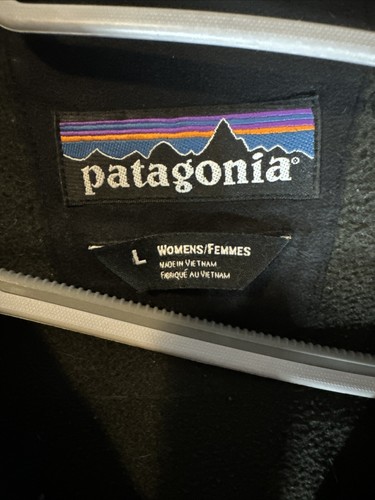Patagonia Women's Black Soft Shell Zip Front Jacket Size Large - Picture 2 of 9