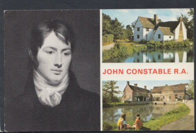 Künstler Postkarte - John Constable, Portrait von R.Reinagle, Portrait Gallery RS18336