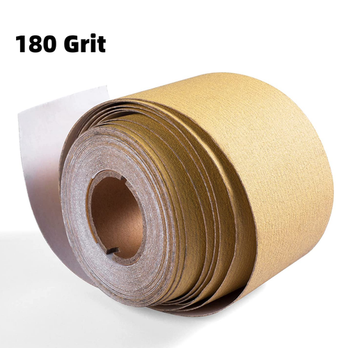 180 Grit Sticky Back PSA Self Adhesive Sanding Paper 23/4" x25yd