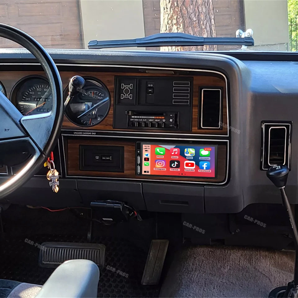 For 1981-1993 Dodge Ramcharger Android 13 Carplay Car Stereo Radio GPS Navi WIFI - Image 2 of 4