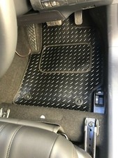 CAR MATS FOR TOYOTA COROLLA ESTATE 2019 & ON TAXI VERSION TAILORED BLACK RUBBER