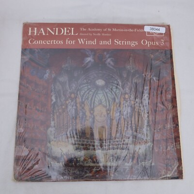 The Academy Of St Martin In The Fields Handel Concertos For Wind And Strings Op
