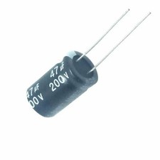 30pcs 47uF 200V 47MFD 200Volt 10 20mm Aluminum Electrolytic Capacitor