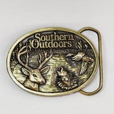 Vintage Southern Outdoors '86 Limited Edition Belt Buckle