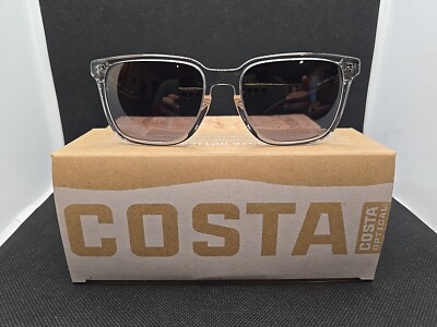 Costa Del Mar Kailano Smoke Crystal / Gray Gradient Polarized Glass 580G - NEW