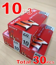SONY 10DVM60R3 📼 Mini DV 60 Digital Video Cassette Tape 📼 30Set Made in Japan