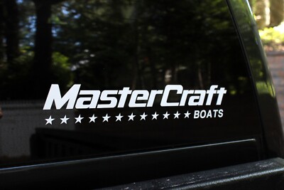 Mastercraft Boats Decals SET OF 2 Vinyl Decal Stickers