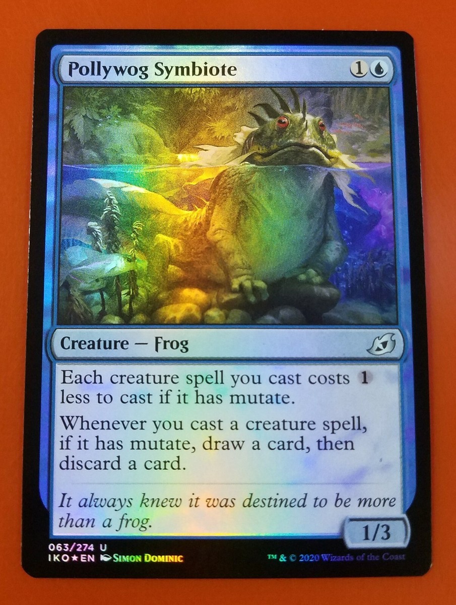 1x Pollywog Symbiote | FOIL | Ikoria Lair of Behemoths | MTG Magic