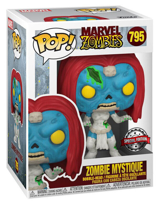Funko POP! Marvel Zombies #795 Zombie Mystique - New, Mint Funko POP! Marvel Zombies #795 Zombie Mystique - New, Mint
