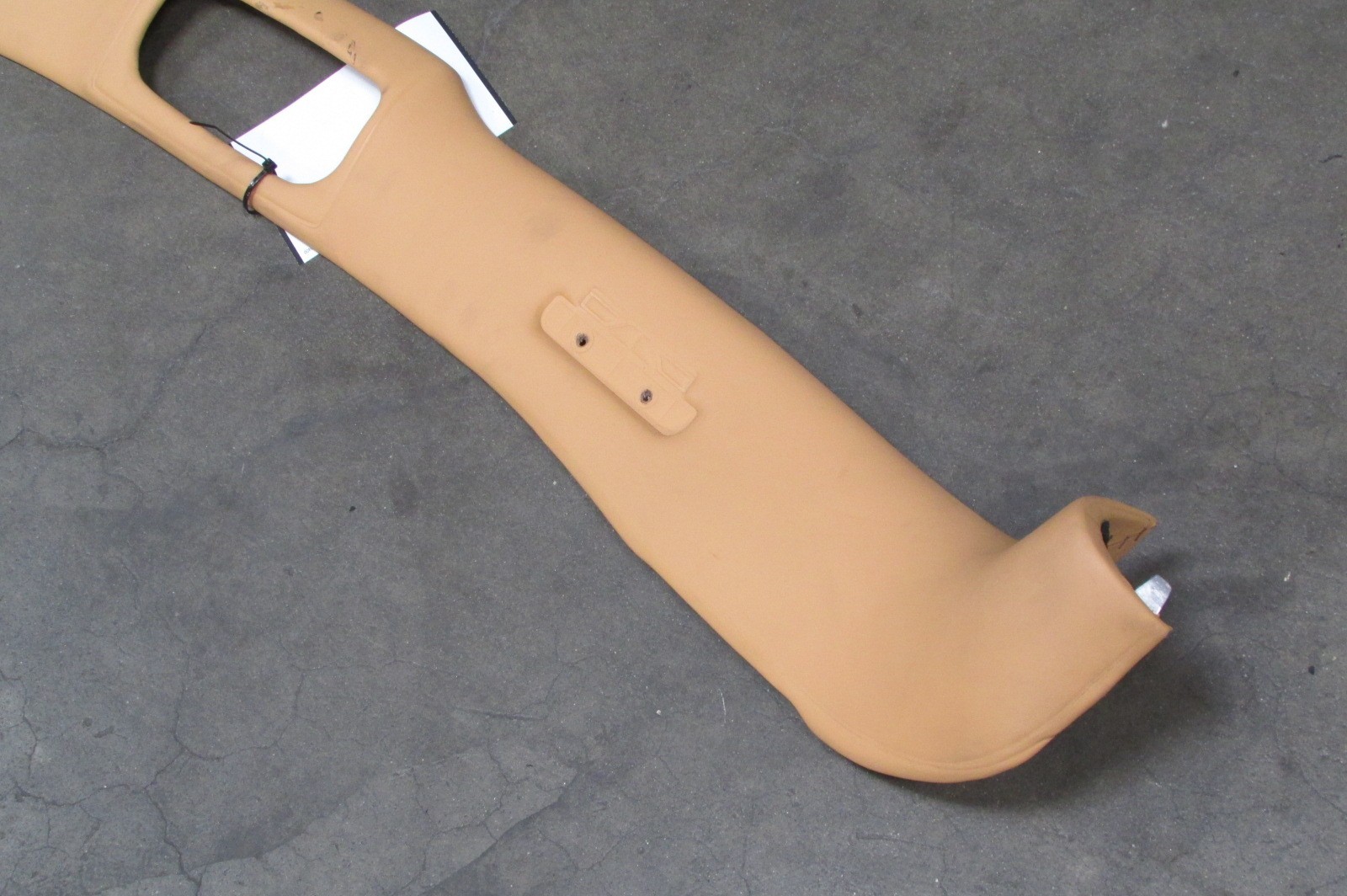 Ferrari F430, Spider Upper Windshield Cover Beige Leather, Used, P/N 68503705