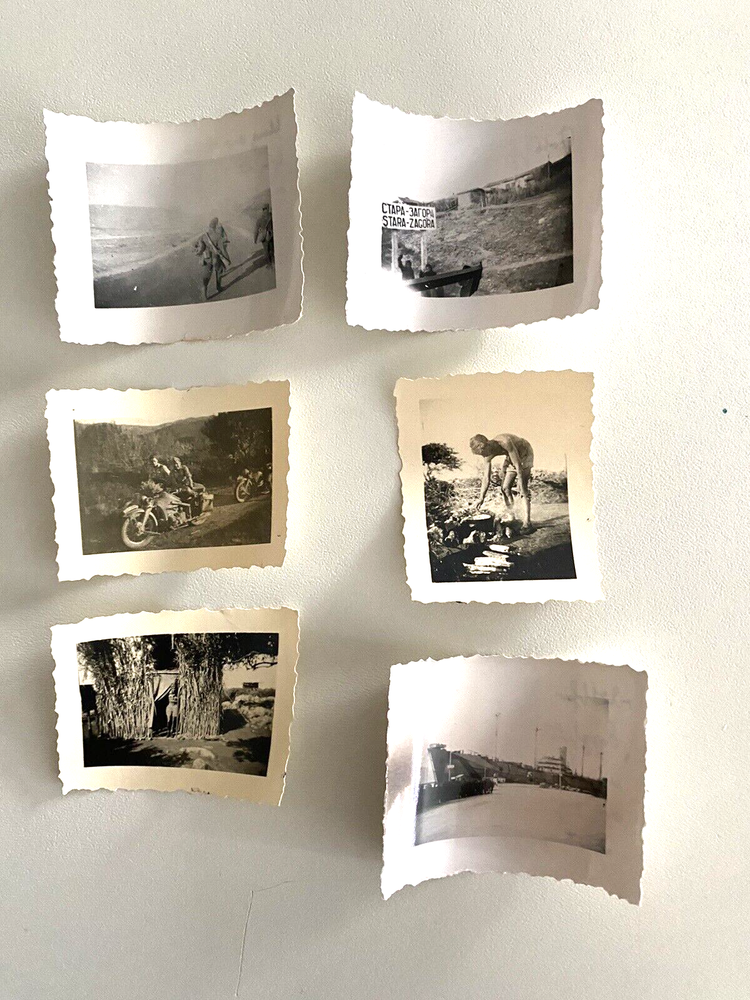 6x Photo WW2 - Greece Etc Technology Etc Inscribed X9